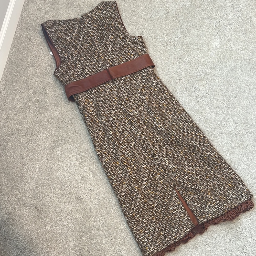 NWT D&G brown tank dress- womens size 44 - Picture 5 of 9